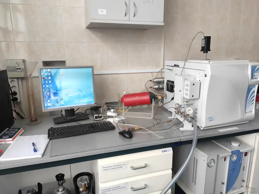 Комплекс аппаратно-программный для медицинских исследований на базе хроматографа «Хроматэк-Кристалл 5000.2» для анализа газов