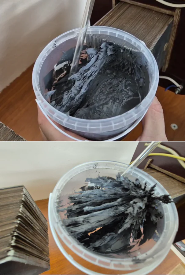 Special paint and varnish materials and magnetorheological fluids