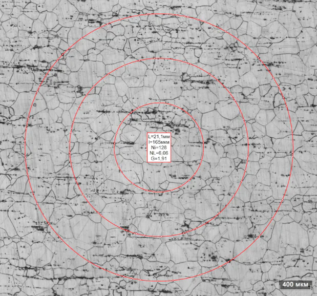 Metallographic studies
