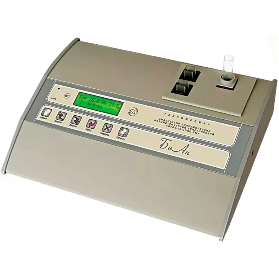 Анализатор биохимический фотометрический кинетический АбхФк-02-«НПП-ТМ» БиАн