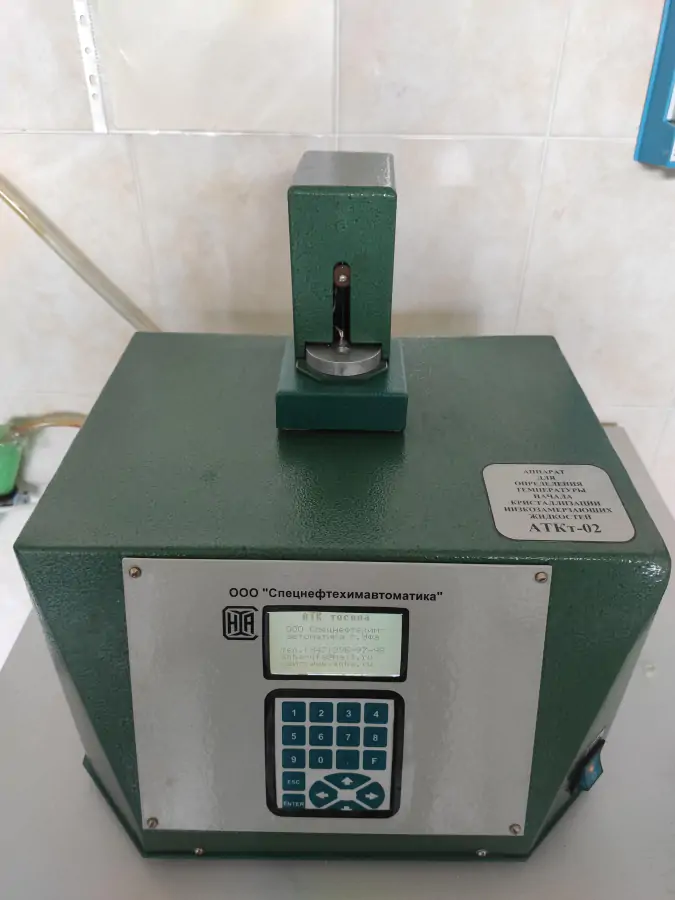 Аппарат АТКт02 для определения температуры начала кристаллизации тосола
