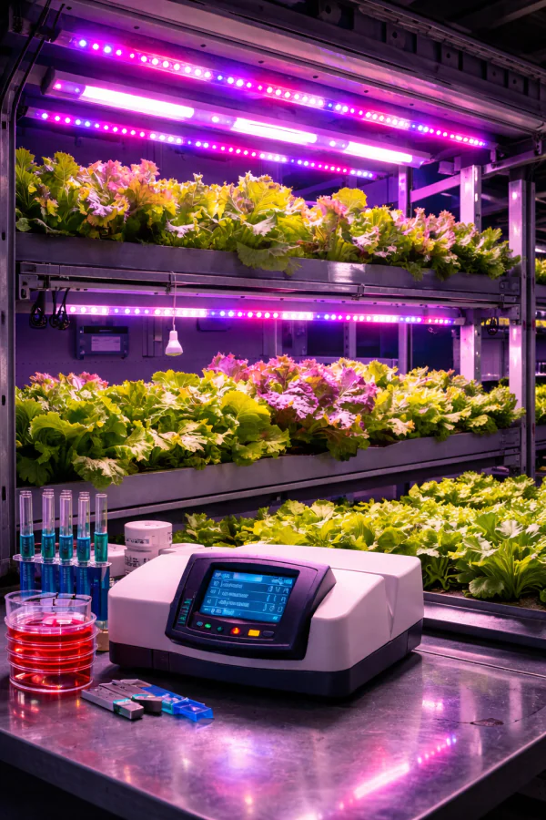 Физиология растений и регулирование УФ-излучения В условиях искусственного освещения