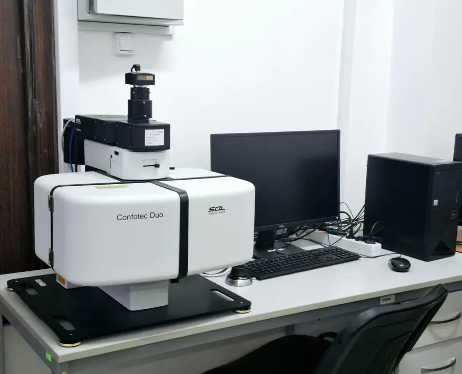 3D сканирующий лазерный Рамановский спектрометр Confotec Duo