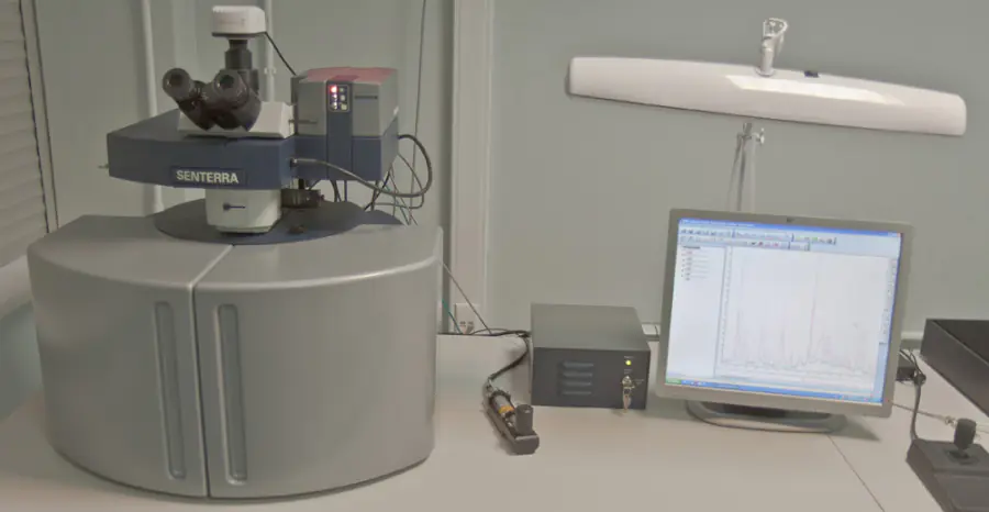 Express-Raman spectrometer SENTERRA (Bruker)